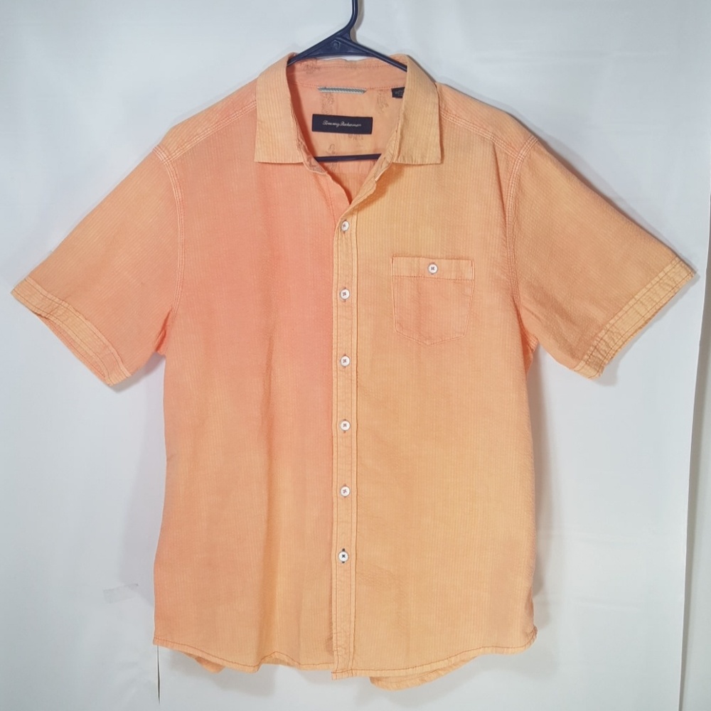 Tommy Bahama Short Sleeve Button Front Shirt M
